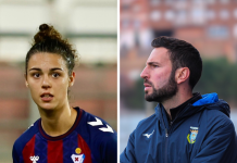 Carla Andrés y Álex Izquierdo, nominados en la Gala del Deporte Burgalés Carla Andrés (SD Eibar) y Álex Izquierdo (Arandina CF) / SD Eibar y Cristian Monzon